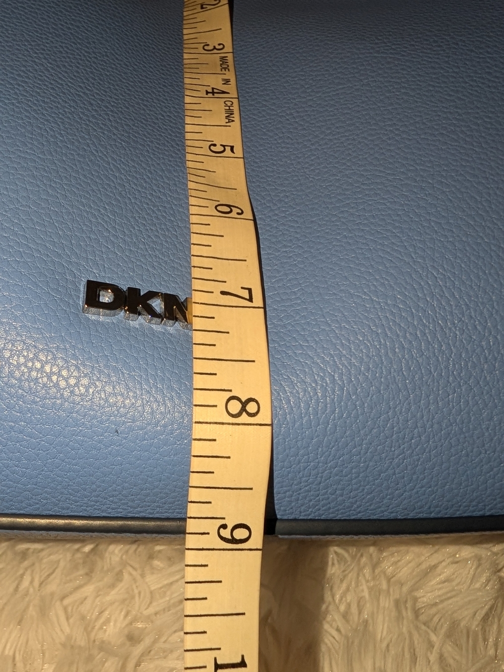 DKNY Paula Commuter Medium Tote With Pouch Blue NWOT - Picture 7 of 11